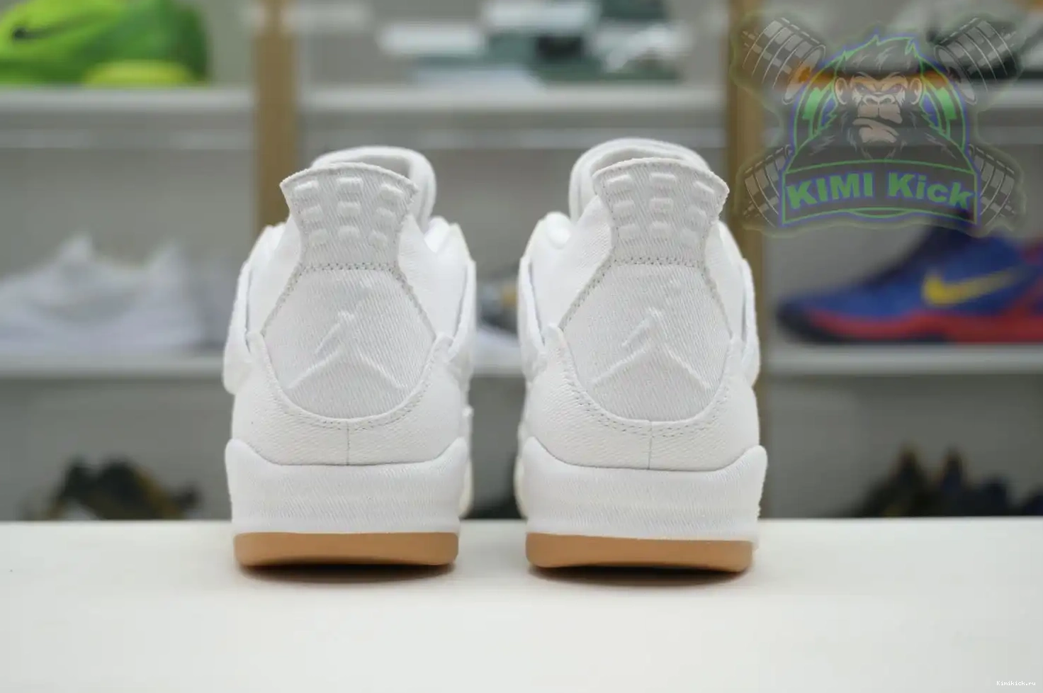 Jordan 4 (levis Kimikick Jordan white tag) Air levis 0326